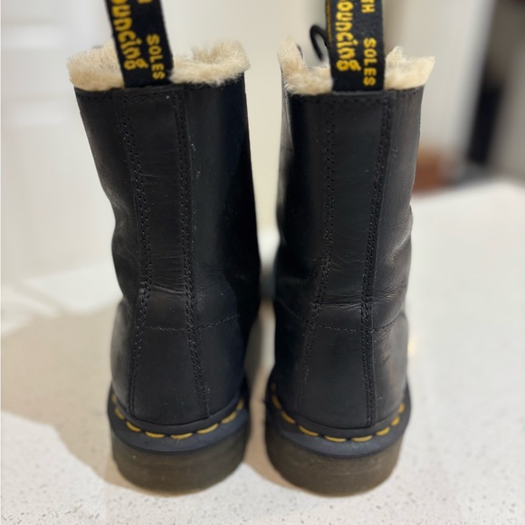 Dr Martens 1460 Serena Faux Fur Lined Boots - Picture 5 of 14